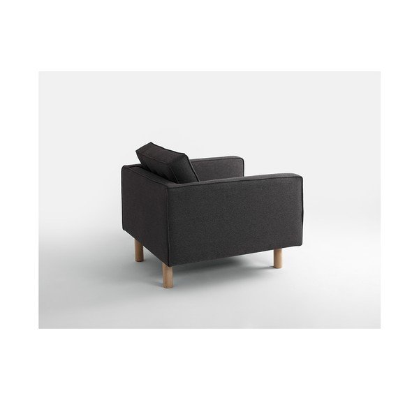 Anthracite grey armchair Custom Form Topic-image-4
