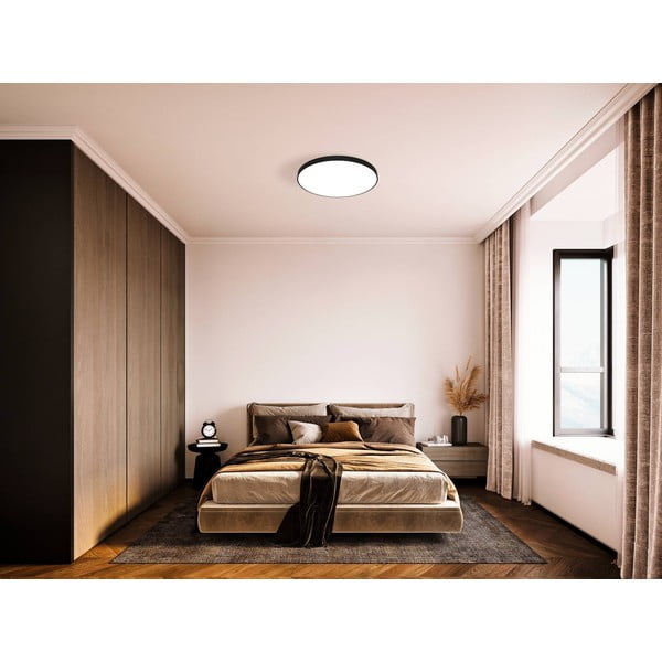 Črna LED stropna svetilka ZUBIETA-A – EGLO-image-1