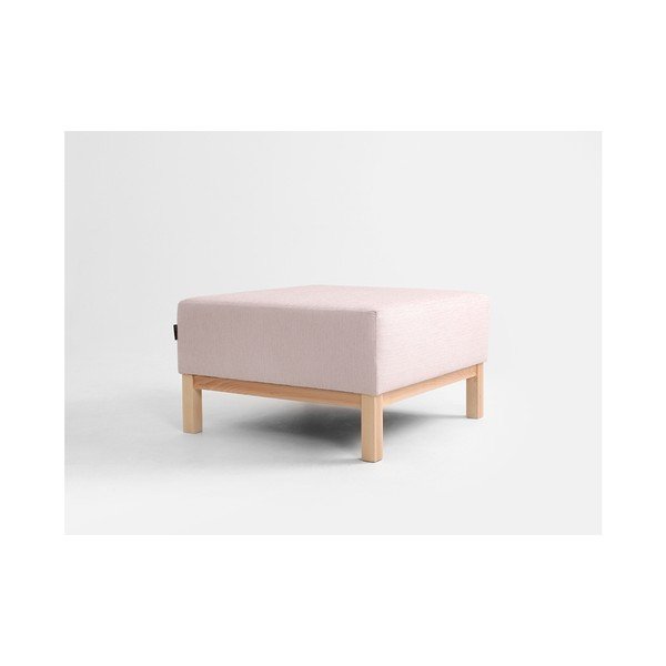 Oblika po meri Ambient Cream Ottoman-image-1