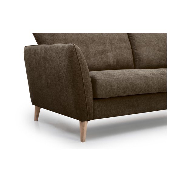 Rjava zofa Scandic Paris, 170 cm-image-4