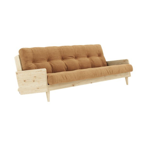 Oker rumen raztegljiv kavč 200 cm Indie - Karup Design-image-3
