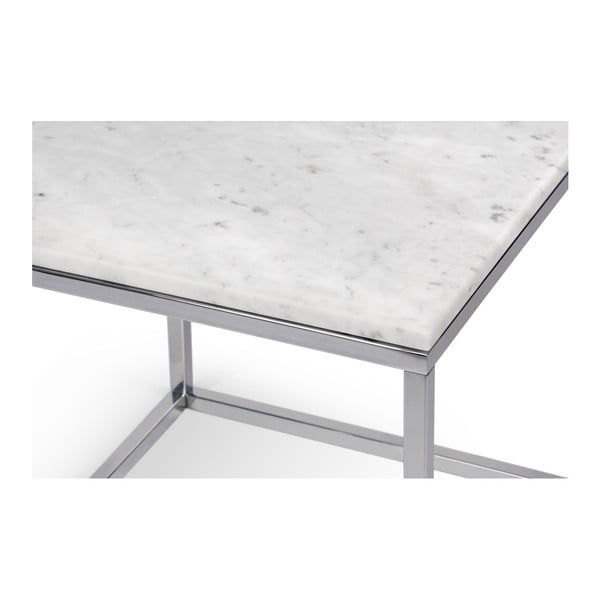 Bela miza z marmornim dekorjem TemaHome Prairie-image-4