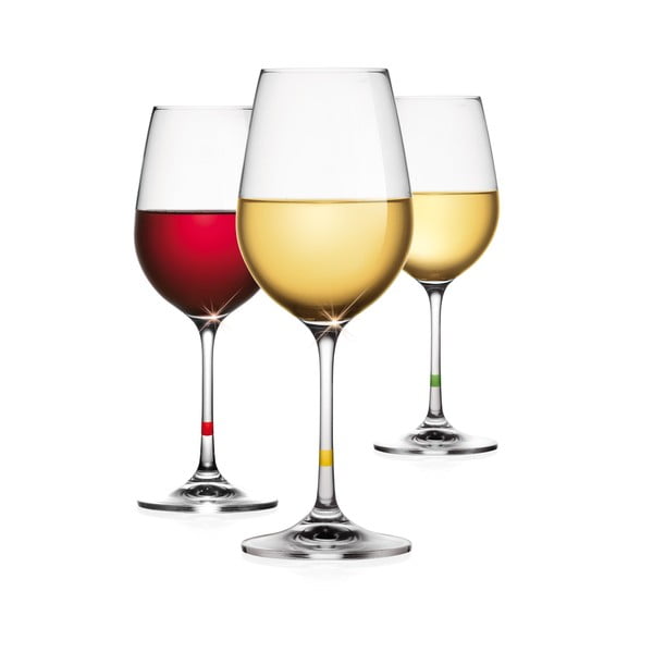 Kozarci za vino v kompletu 6 kos 0.35 l Uno Vino – Tescoma