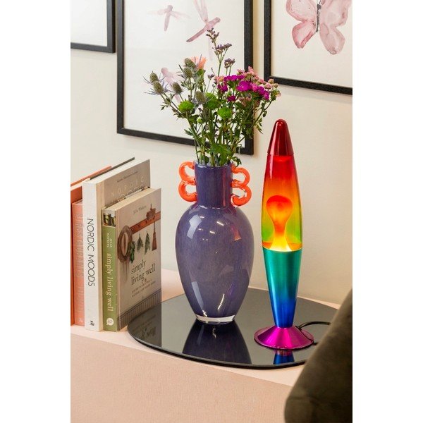 Zelena steklena lava svetilka (višina 41,5 cm) Rainbow Rocket Lava – Leitmotiv-image-1