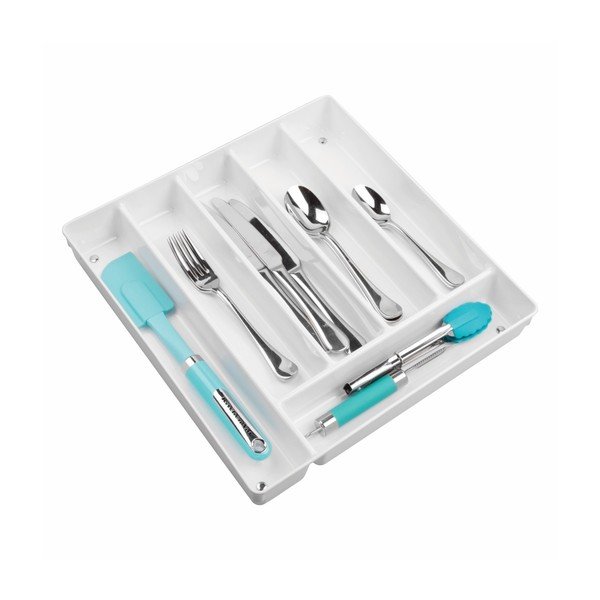Beli organizator za jedilni pribor InterDesign Linus-image-3