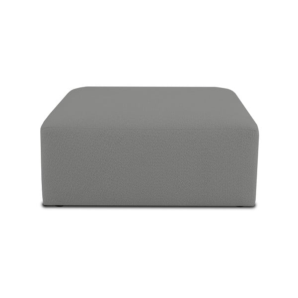 Siv modul za sedežno garnituro iz tkanine bouclé Roxy – Scandic