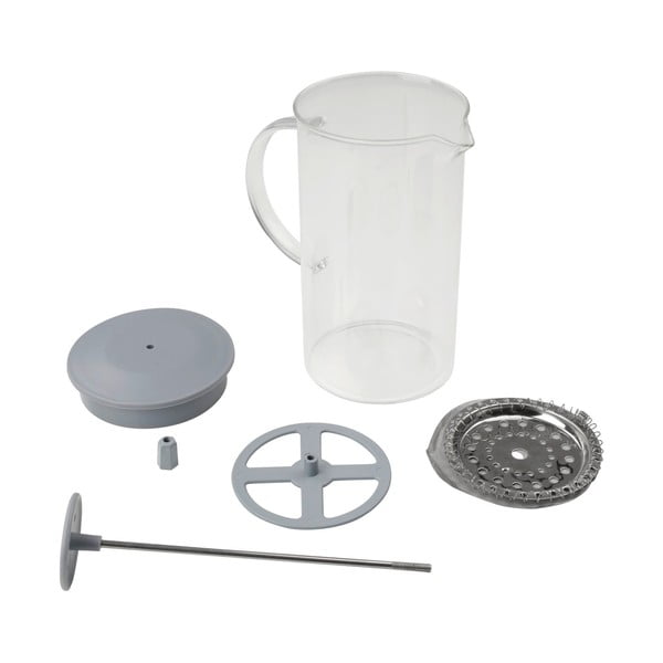 Lonček za kavo iz borosilikatnega stekla Fackelmann, 1 l-image-2