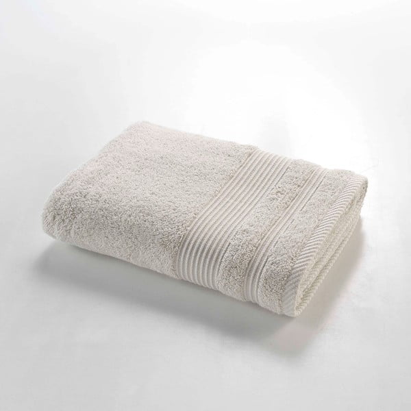 Bež frotirna bombažna brisača 70x130 cm Tendresse – douceur d'intérieur