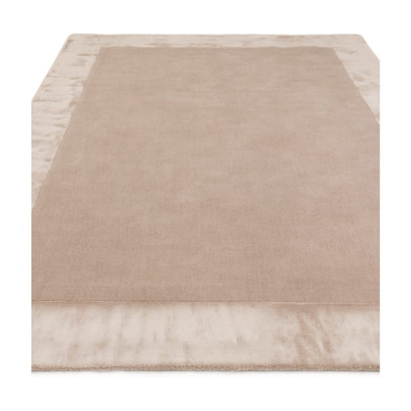 Bež ročno tkana preproga iz mešanice volne 200x290 cm Ascot – Asiatic Carpets-image-4