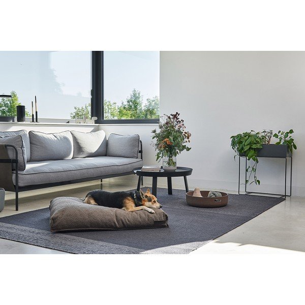 Rjavo ležišče za pse iz tkanine bouclé 100x75 cm Mondo Chocolate M – MiaCara-image-4