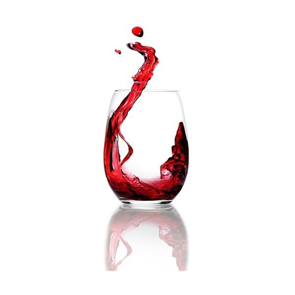 Set 4 kozarcev za vino Mikasa Julie, 561 ml