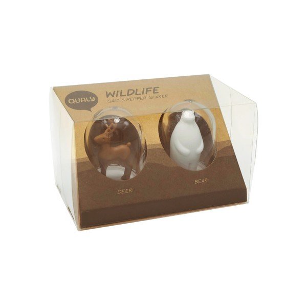 Qualy&CO Komplet za sol in poper za divje živali-image-2
