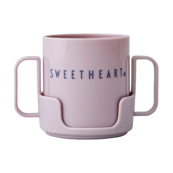 Sivkasto vijoličen lonček Design Letters Mini Sweetheart-image-4