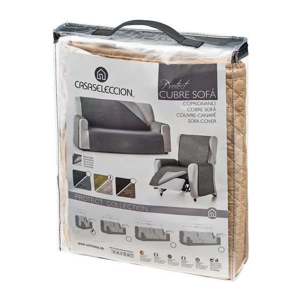 Bež zaščitna prevleka za fotelj 55 cm Protect – Casa Selección-image-3
