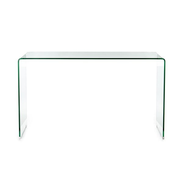 Steklena stranska mizica 40x125 cm Bridge – Tomasucci