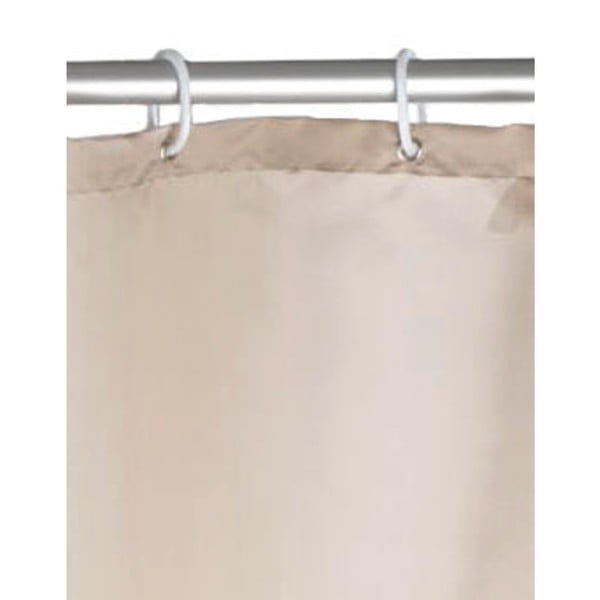 Bež zavesa za tuš s plastjo proti plesni Wenko, 180 x 200 cm-image-2