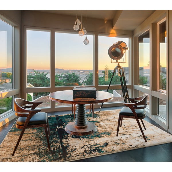 Volnena preproga v bakreni barvi 133x180 cm Max – Agnella-image-1