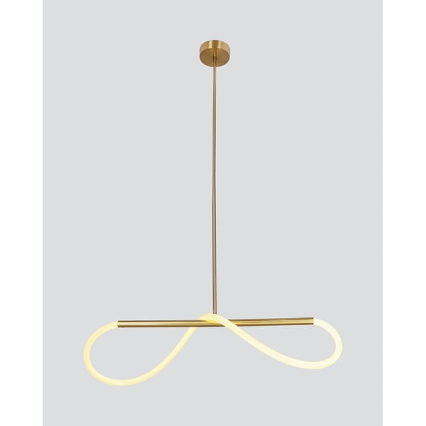 LED viseča svetilka v zlati barvi Supreme – Candellux Lighting-image-4