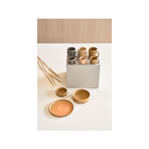 Komplet 2 oranžnih porcelanastih skled Villa Collection Fjord, ø 10,1 cm-image-3