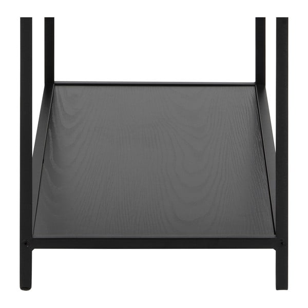 Črn regal 77x114 cm Seaford - Actona-image-1