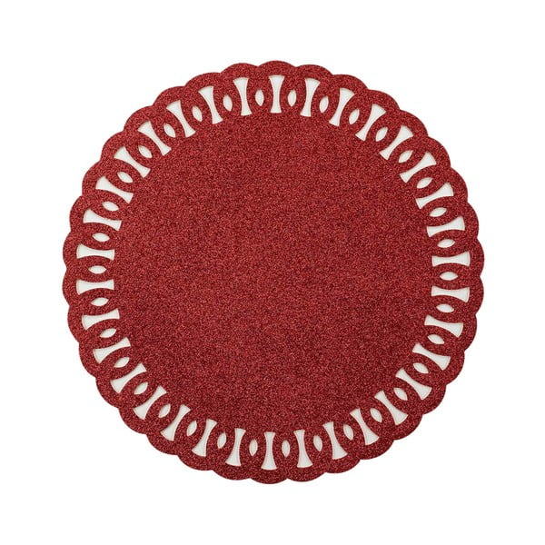 Plastičen pogrinjek ø 38 cm Guirlande – douceur d'intérieur