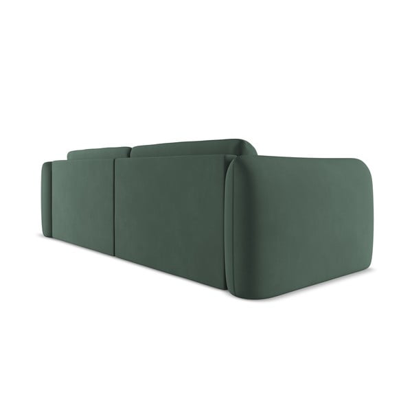 Zelena sedežna garnitura 210 cm Hoku – Makamii-image-4