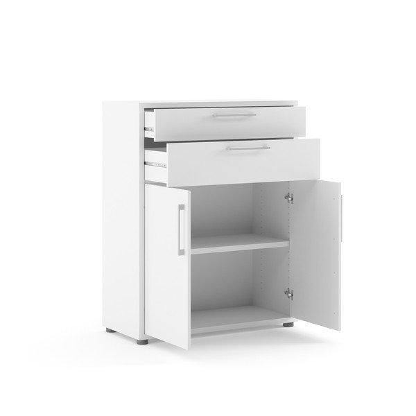 Bela komponenta za modularni sistem polic 84x105 cm Prima – Tvilum-image-4