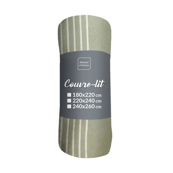 Zeleno pregrinjalo 240x260 cm Adele – douceur d'intérieur