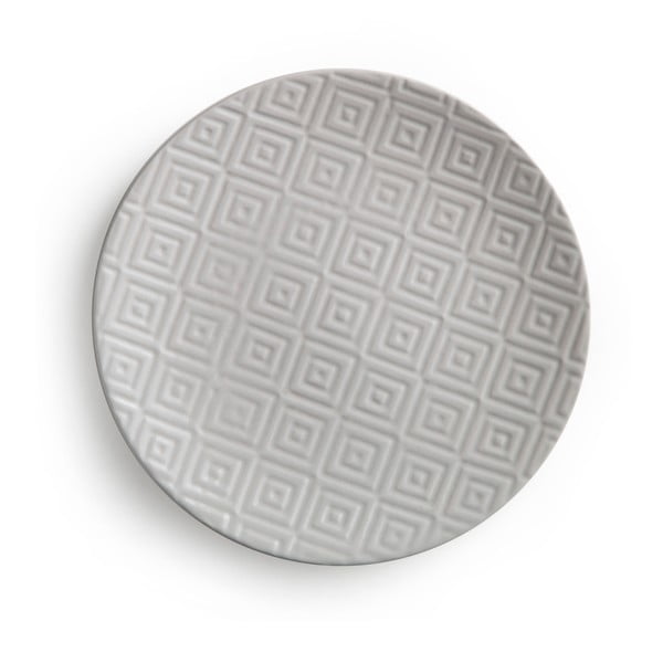 Brandani Teoret sivi krožnik, ⌀ 26,5 cm