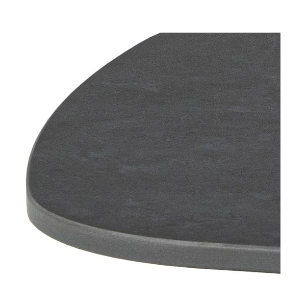 Črna mizica s keramično ploščo 60x120 cm Caracas – Actona-image-3