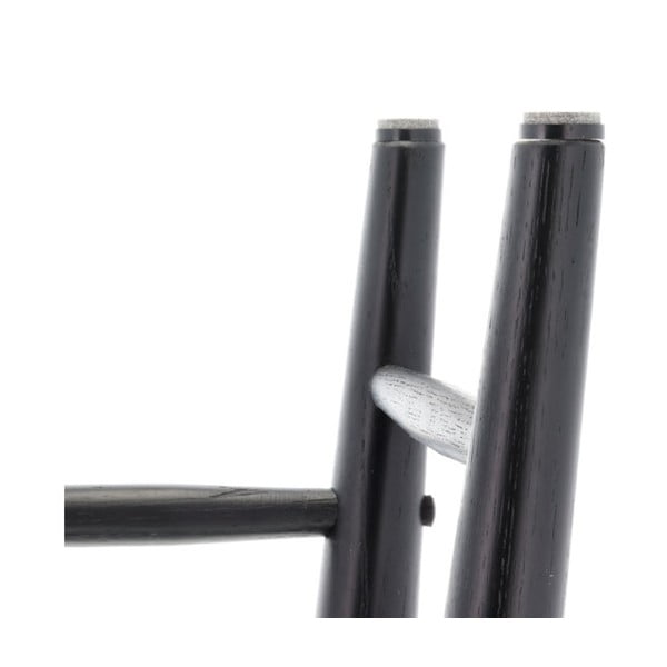 Konzolna mizica iz črnega hrasta 100x44,5 cm Bast - Villa Collection-image-3