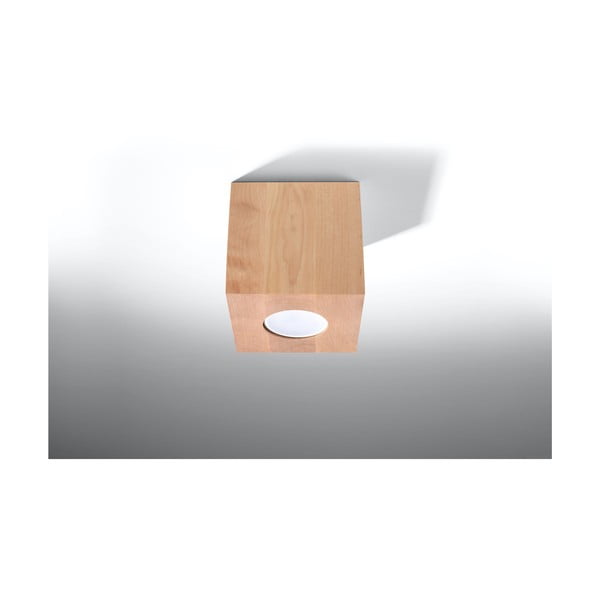 Bež točkovno svetilo 10x10 cm Geo – Sollux-image-3