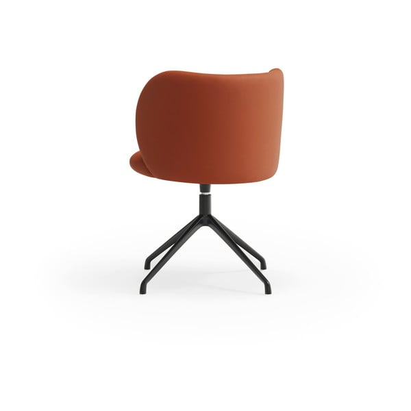 Oranžen oblazinjen jedilni stol Mogi – Teulat-image-2