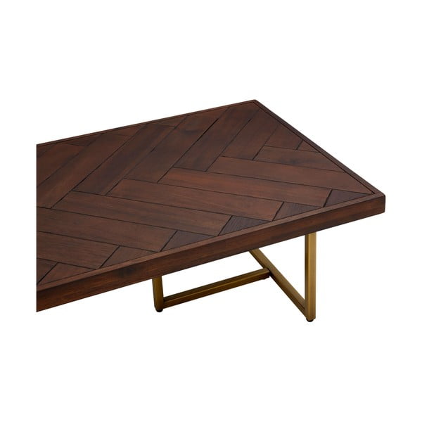 Rjava okrogla mizica 60x120 cm Brando – Premier Housewares-image-3