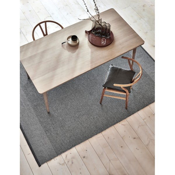 Antracitno siva notranja in zunanja preproga 60x85 cm Edit Charcoal – Pappelina-image-1