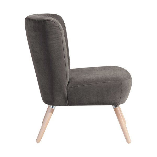 Rjav fotelj Max Winzer Neele Velor-image-2