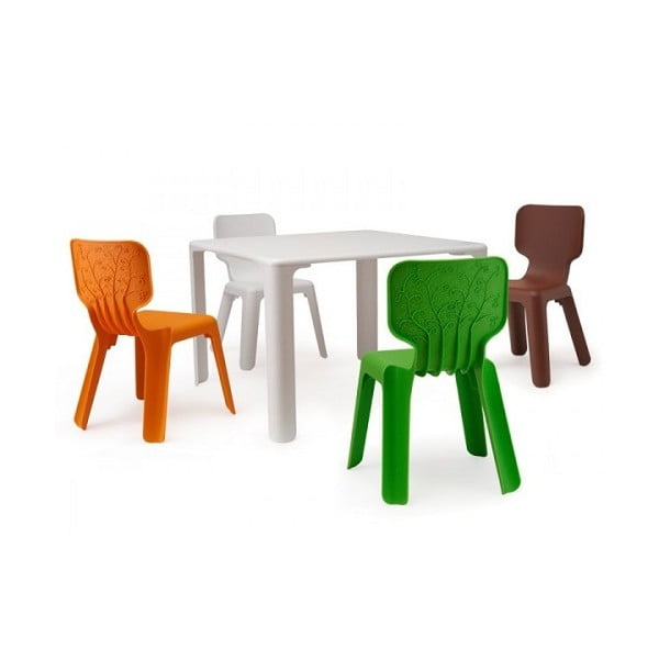 Otroški zeleni zložljivi stol Magis Alma-image-1