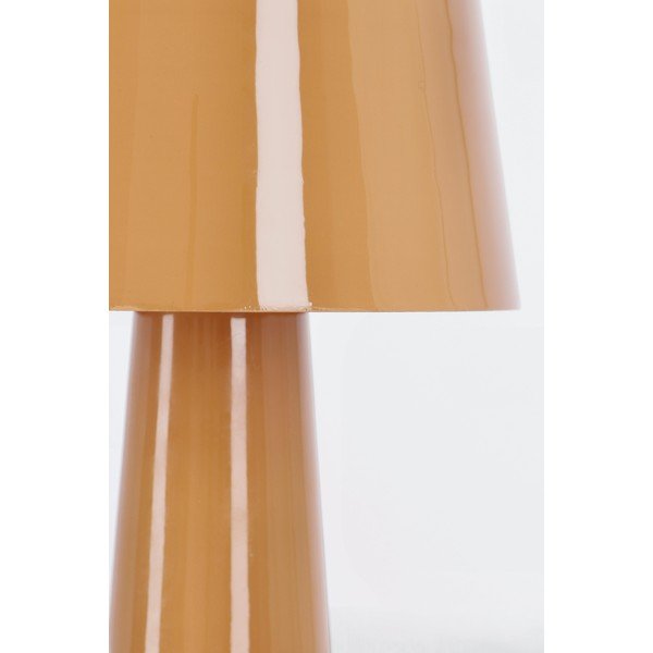 Oranžna kovinska LED namizna svetilka s kovinskim senčilom (višina 51 cm) Turner – Bizzotto-image-3