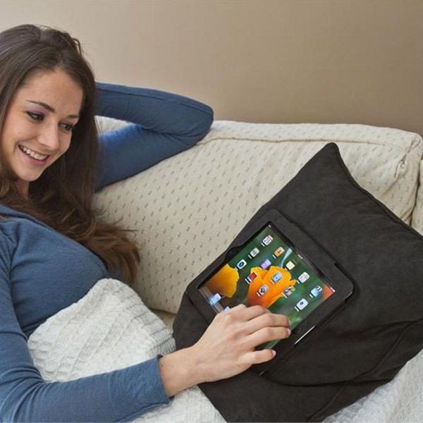 Rjava blazina z držalom za iPad InnovaGoods-image-1