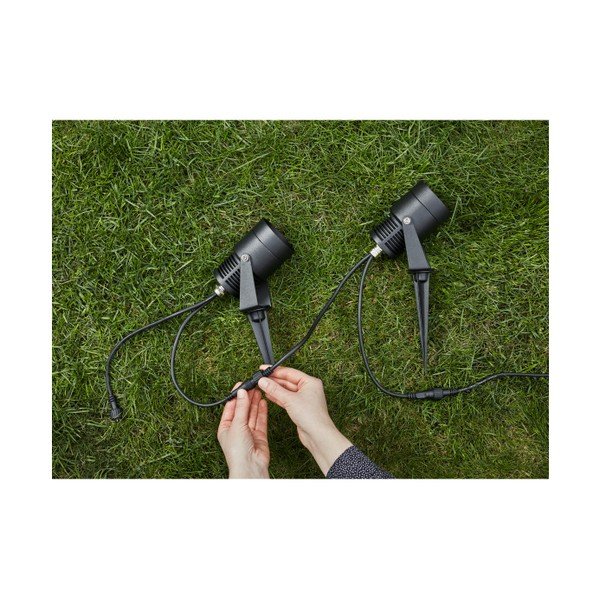 Črna stenska svetilka Markslöjd Garden 24, 9 W-image-4