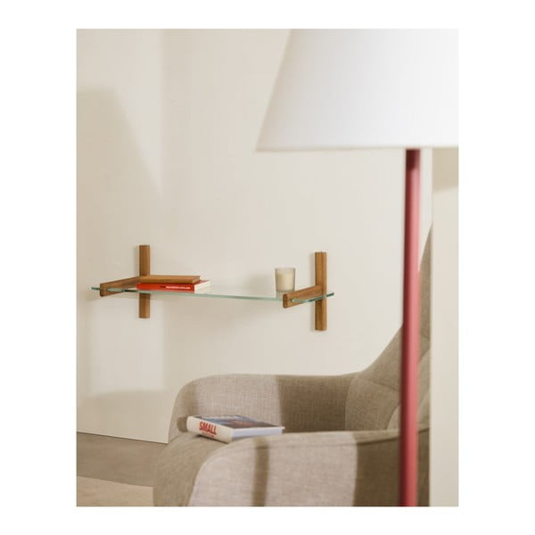 Steklen element - polica 90x10 cm Sitra – Kave Home-image-1