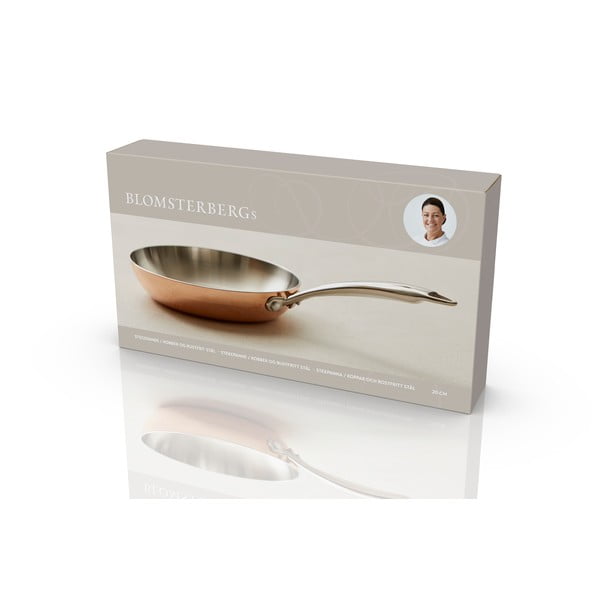 Ponev iz bakra in nerjavečega jekla ø 20 cm – Blomsterbergs-image-4