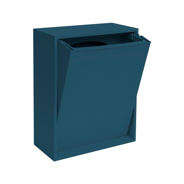 Moder koš za smeti za ločevanje odpadkov/stenski iz reciklirane plastike Recycling Box – ReCollector