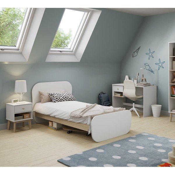 Otroška pisalna miza 55x110 cm Esteban – Marckeric-image-1