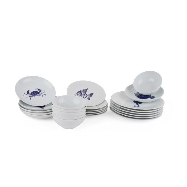 24-delni porcelanast jedilni servis Kutahya Faklia-image-2
