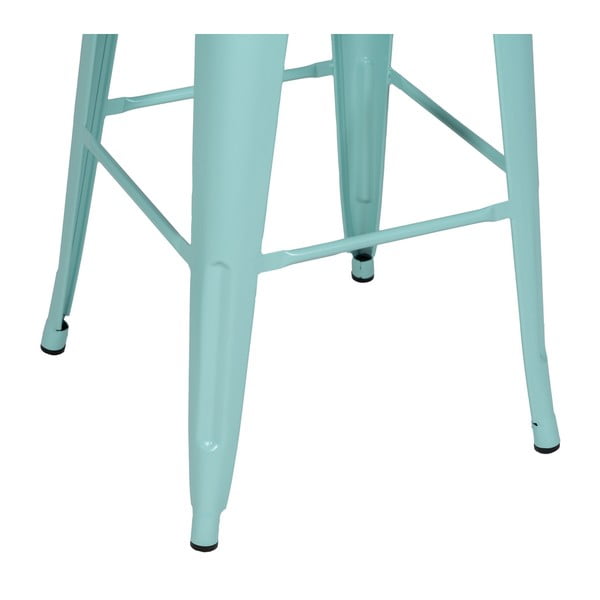 Turkizni kovinski barski stoli v kompletu 2 ks (višina sedeža 76,5 cm) – Ixia-image-2