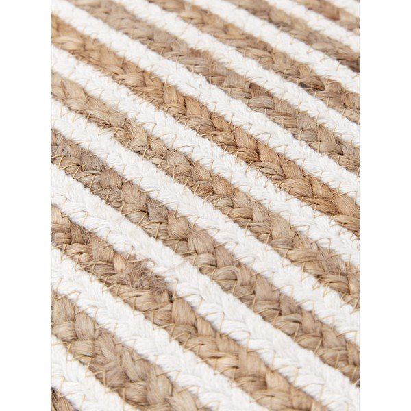 Okrasna prevleka za blazino iz bele jute Westwing Collection Faeka, 30 x 50 cm-image-3