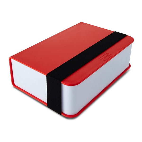 Rdeča škatla za prigrizke Črna + Blumova knjiga