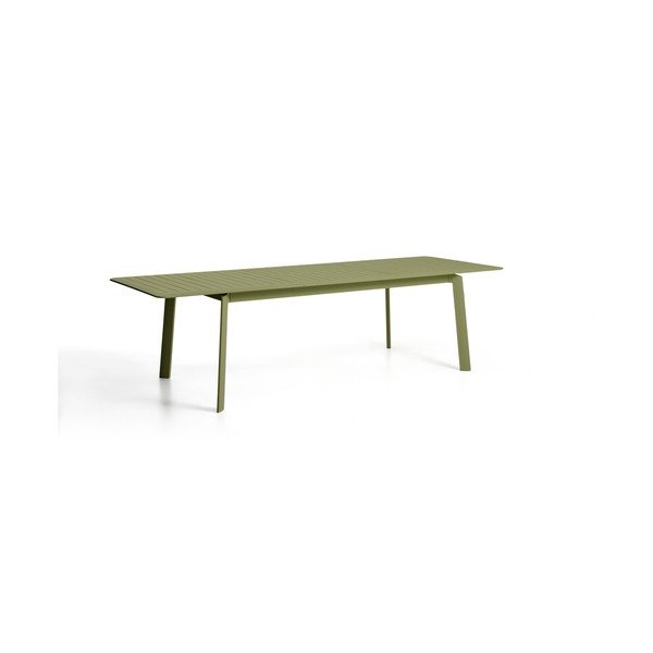 Kovinska vrtna miza 100x205 cm Brela – Kave Home
