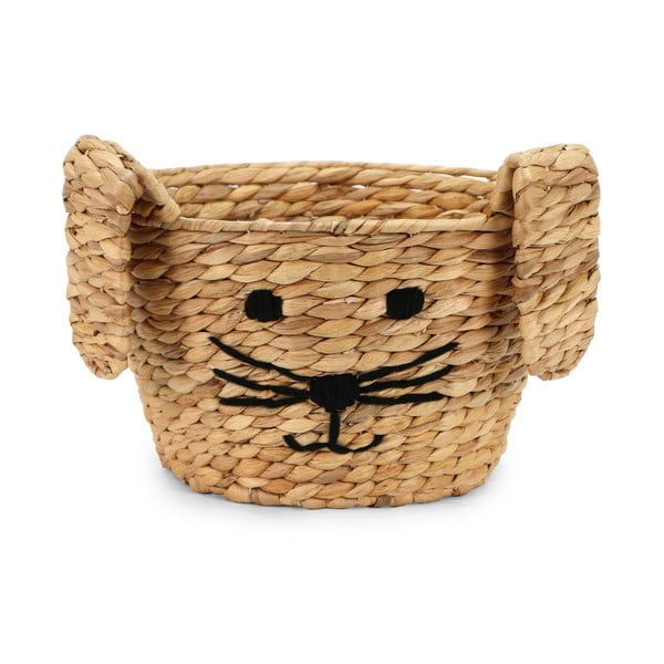 Otroška škatla za shranjevanje iz vodne hijacinte v naravni barvi ø 35x26 cm Rabbit – Compactor